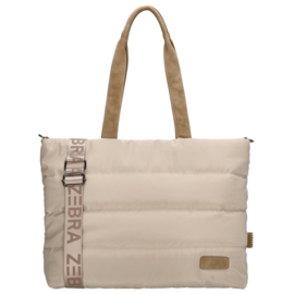 Zebra Trends Elske laptoptas licht taupe