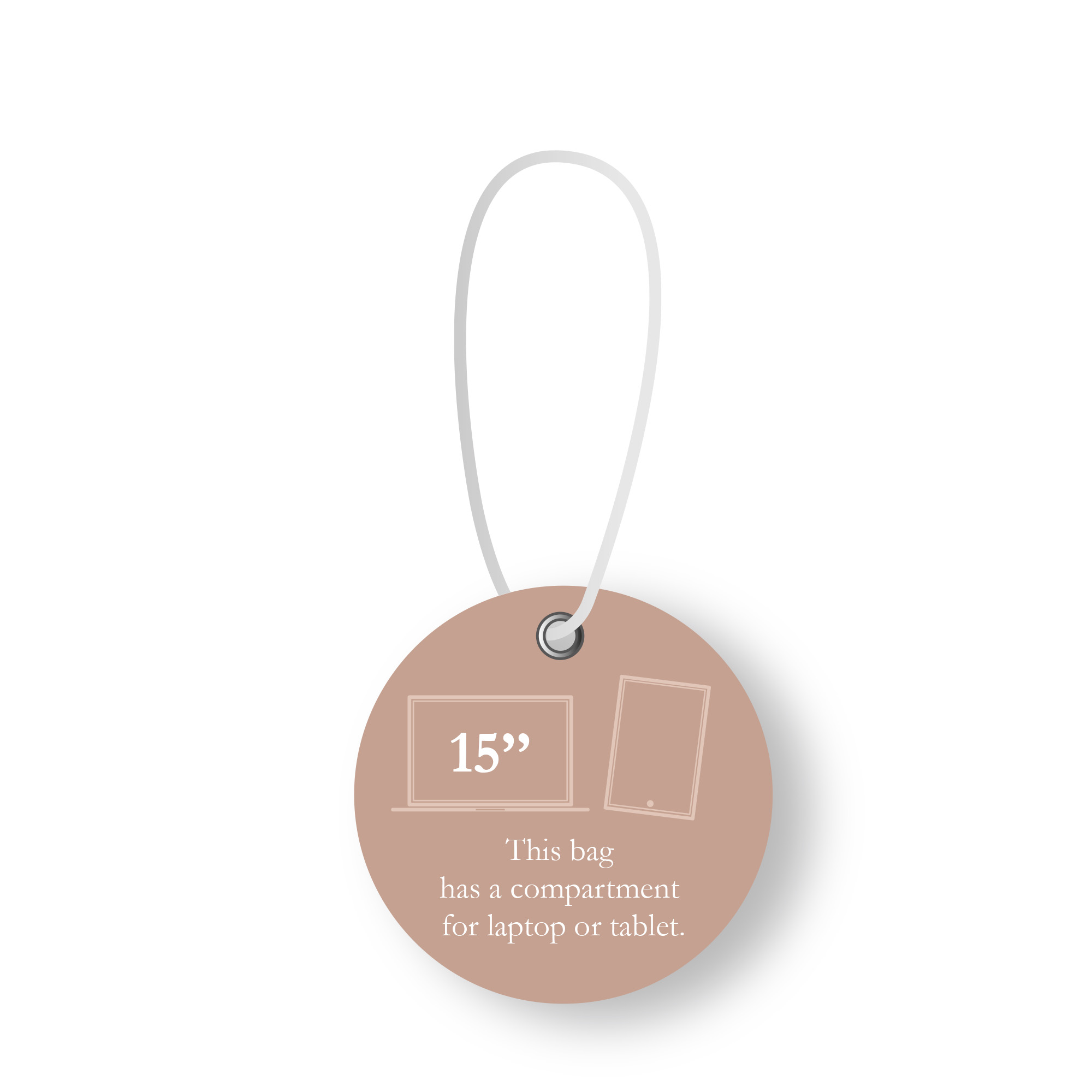 Charm London shopper Birmingham olifant grijs