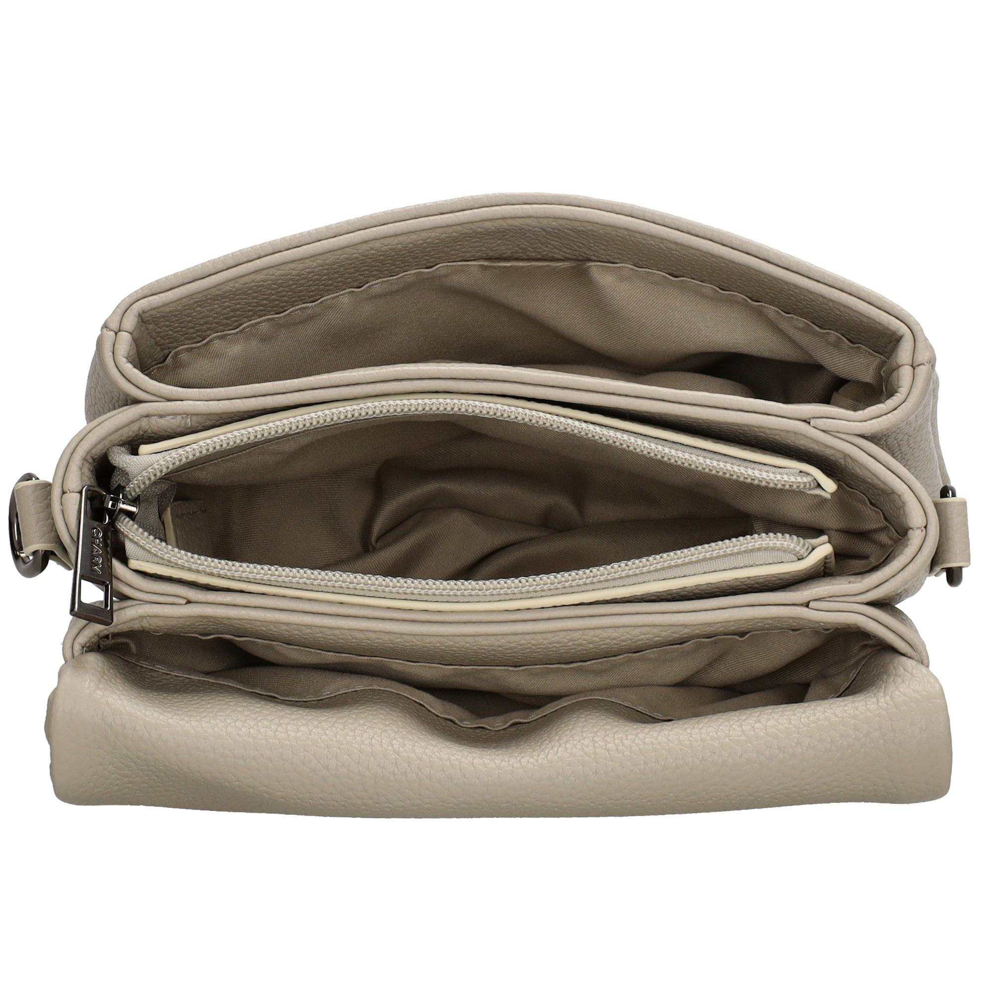 Charm London Pentonville schoudertas licht grijs