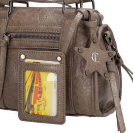 Charm London Berlin handtas taupe