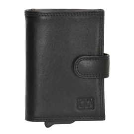 Double-D FH-serie safety wallet zwart dubbele casette