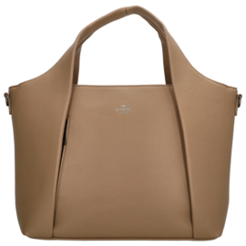 Charm London Mulberry street handtas taupe