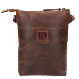 Leather Design schoudertas hunter