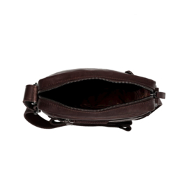 The Chesterfield Brand schoudertas Desau bruin