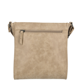 Enrico Benetti Nouméa schoudertas midden taupe