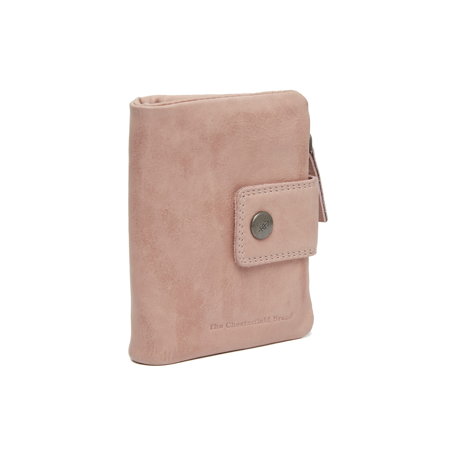 The Chesterfield Brand Mavona lederen dames portemonnee vintage rose