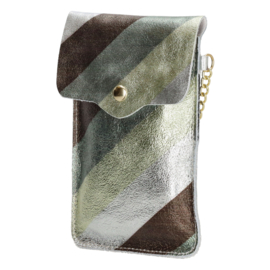 Charm London Anna telefoontasje goud multi