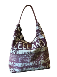 Zeeland tas bordeaux rood