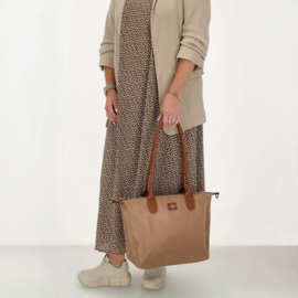 Charm London Buckingham handtas taupe