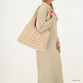 Beagles Valencia schoudertas licht taupe