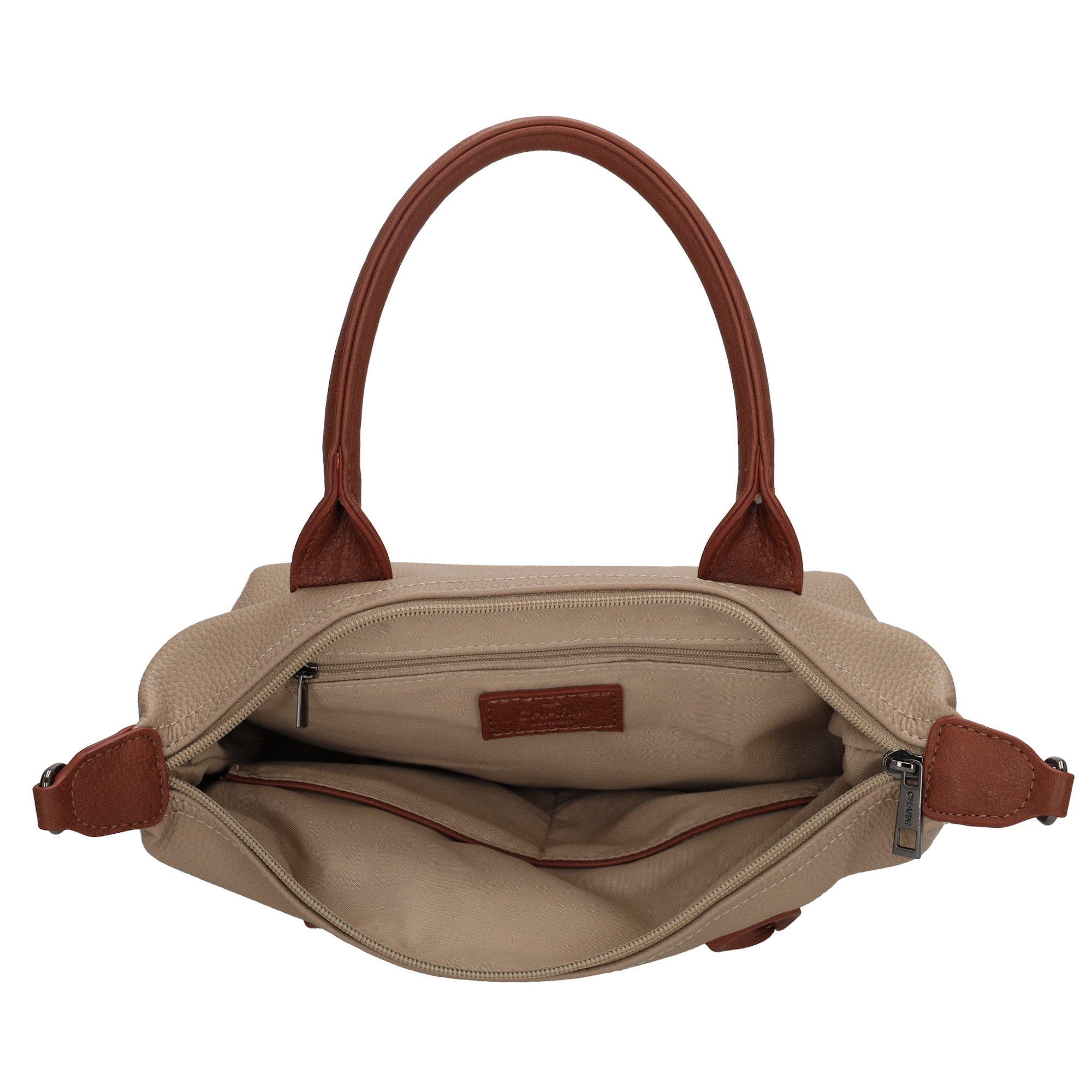 Charm London Buckingham palace handtas taupe