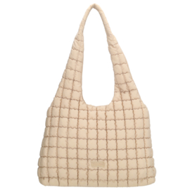 Beagles Valencia schoudertas licht taupe