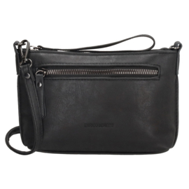 Enrico Benetti Zoè clutch/crossbody tas zwart