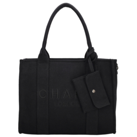 Charm London Bond shopper zwart