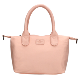 Charm London Buckingham mono handtas licht roze