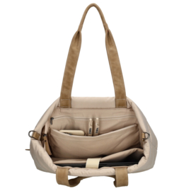 Zebra Trends Elske laptoptas licht taupe