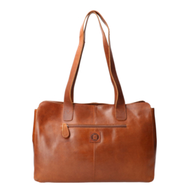 Leather Design schoudertas natural