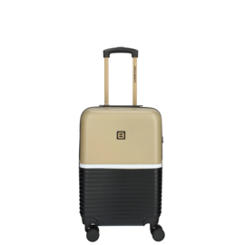 Enrico Benetti Pincetown koffer 55 cm zwart-camel