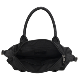 Charm London Buckingham mono handtas zwart