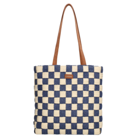Charm London Cornwall schoudertas blauw