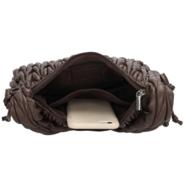 Charm London West End schoudertas donker bruin