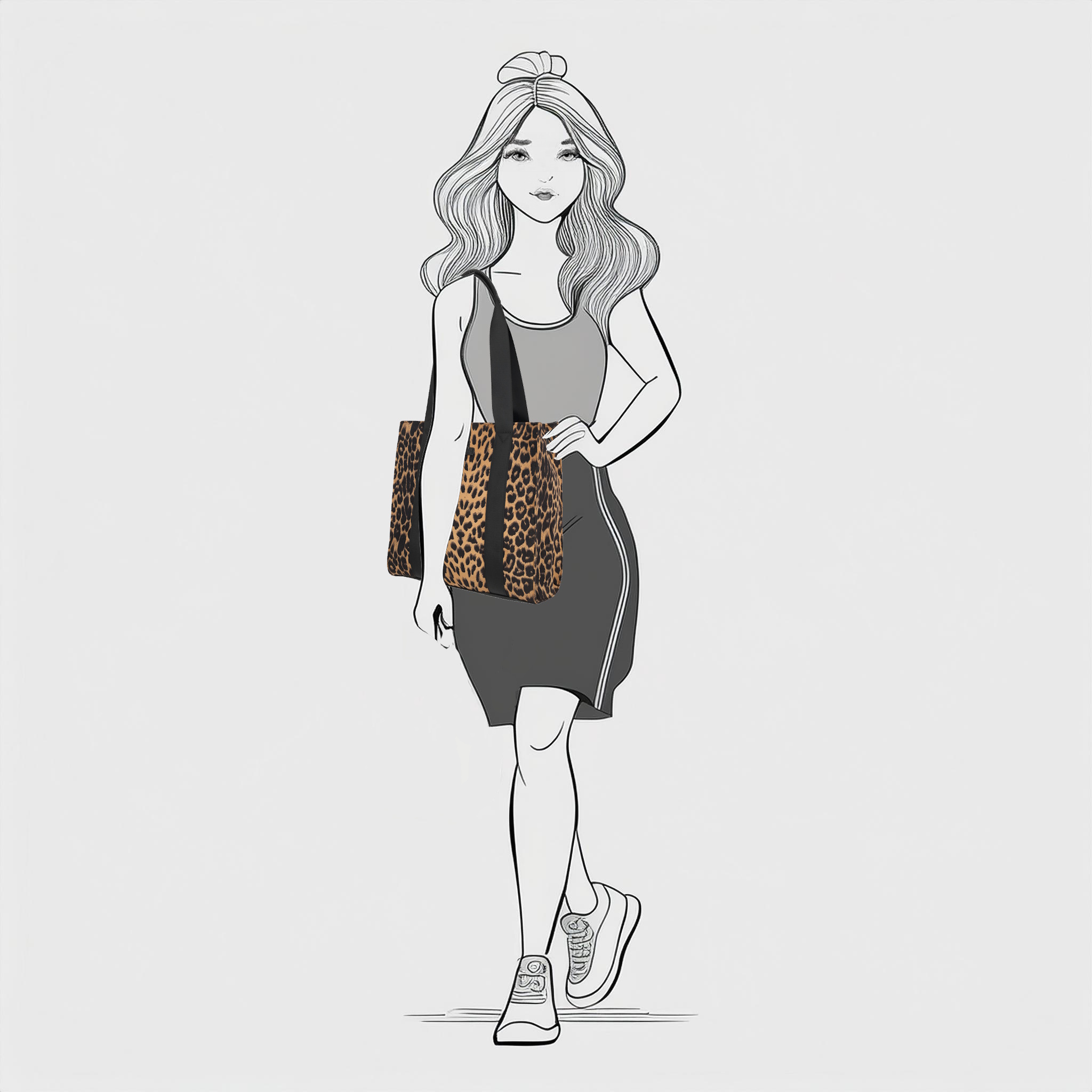 Enrico Benetti Jill shopper camel