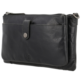 Hide & Stitches Westland schoudertas zwart