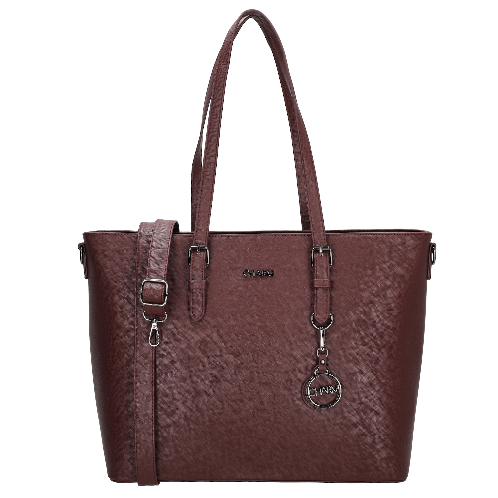 Charm London shopper Birmingham bordeaux rood