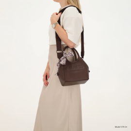 Charm London bond street handtas donker bruin