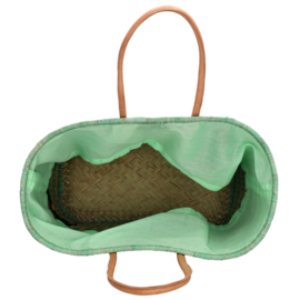 Beagles Bozaka rieten strandtas mint