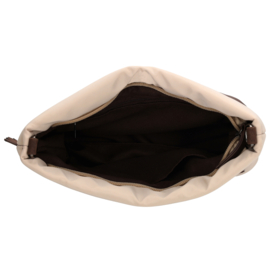 Zebra Elske schoudertas streep bruin/beige