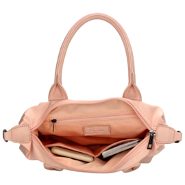 Charm London Buckingham mono handtas licht roze