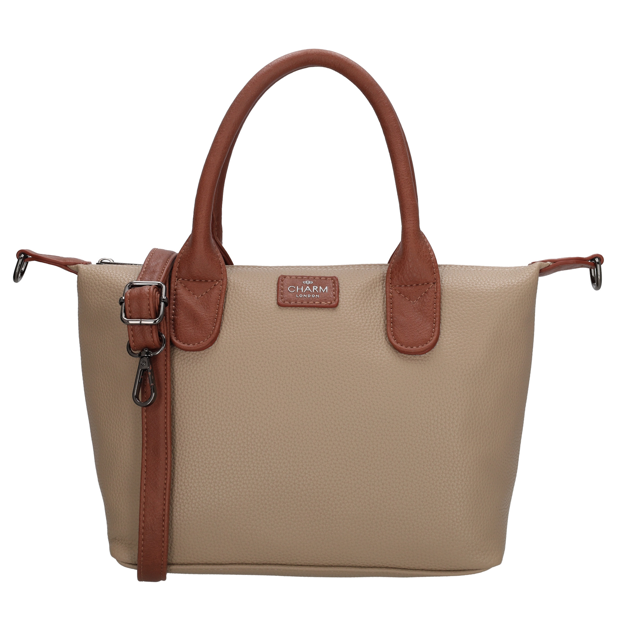 Charm London Buckingham palace handtas taupe