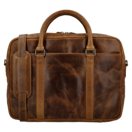 Hide & Stitches Next Navajo laptoptas bruin