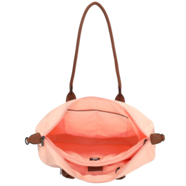 Charm London Buckingham handtas stippen licht roze