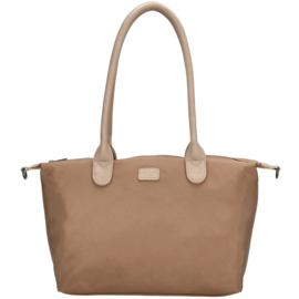 Charm London Buckingham mono shopper licht taupe