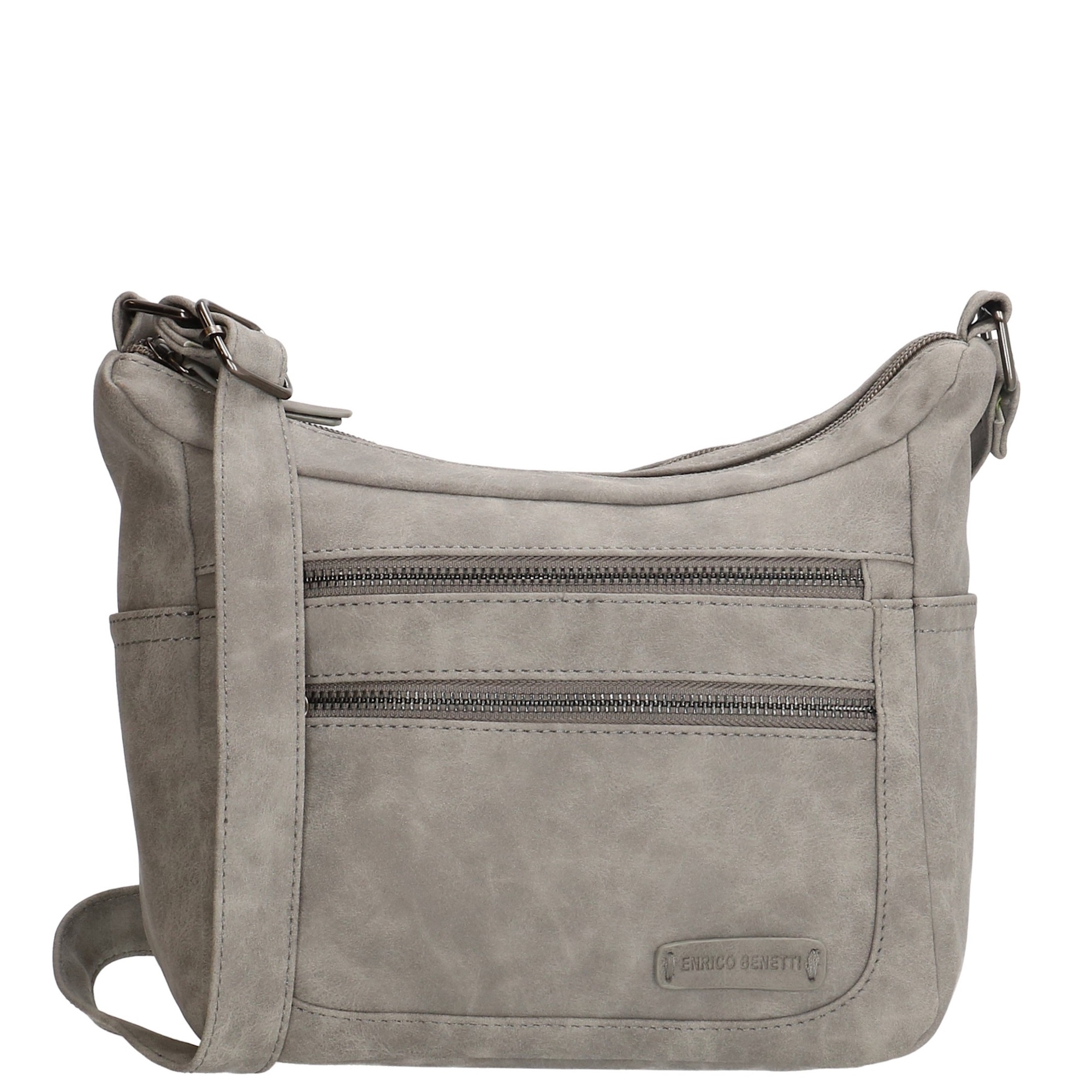 Enrico Benetti Nouméa schoudertas midden grijs