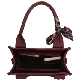 Charm London bond handtas bordeaux