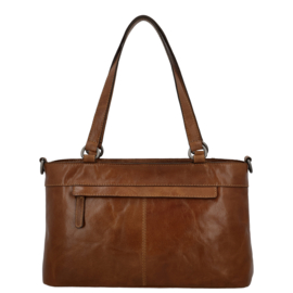 Hide & Stitches Westland shopper cognac