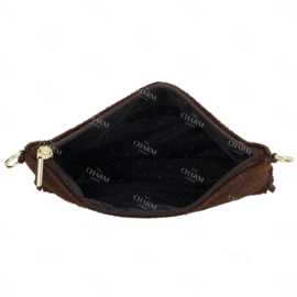 Charm london Elisa schoudertas donker bruin