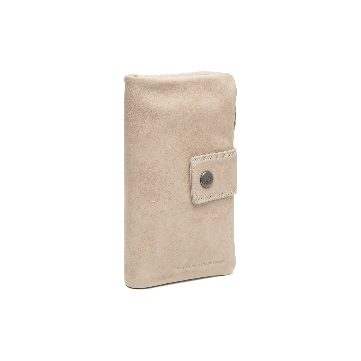The Chesterfield Brand Fresno lederen dames portemonnee beige