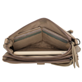 Beagles Malaga schoudertas licht taupe