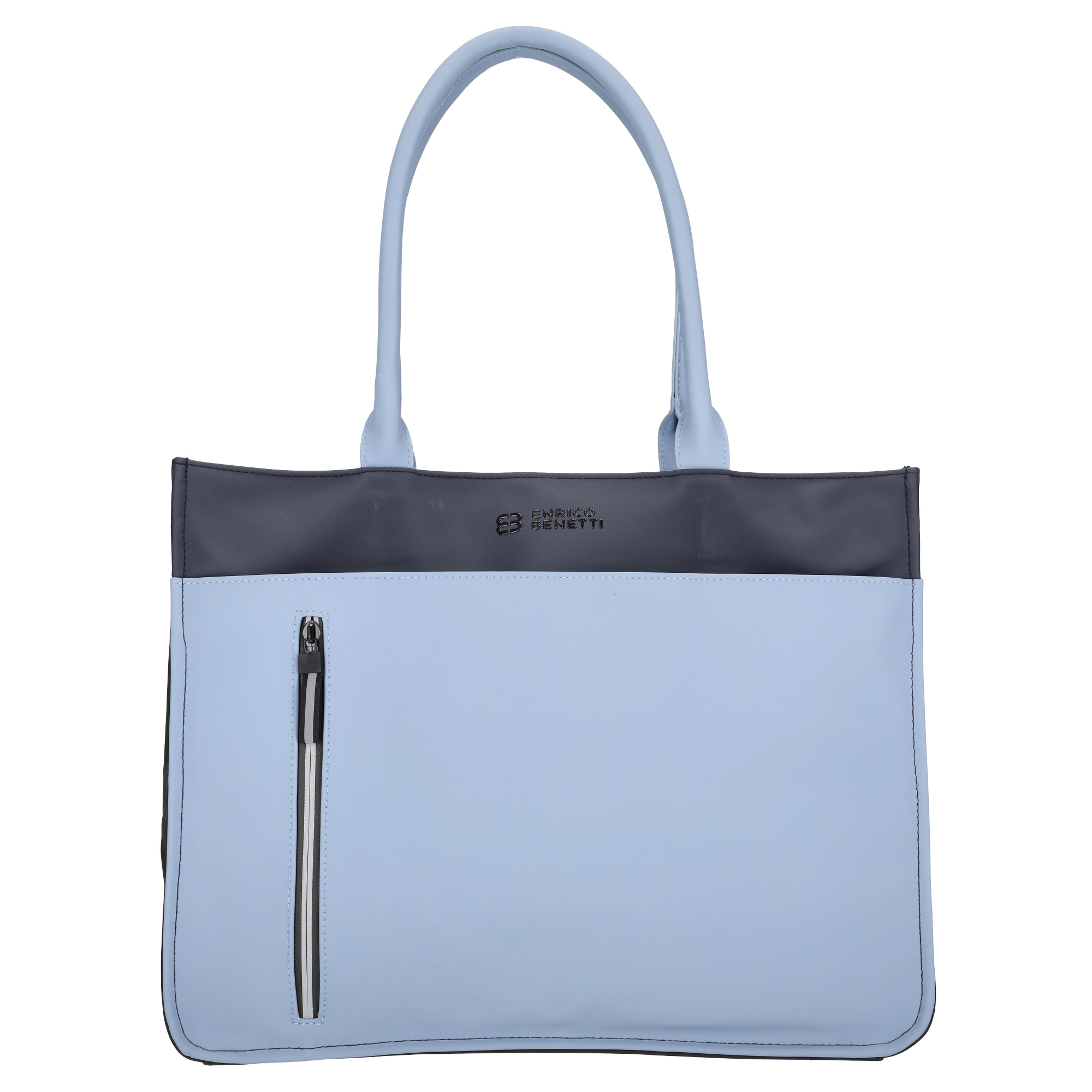 Enrico Benetti Bergen schouder/laptoptas waterafstotend donker blauw jeans