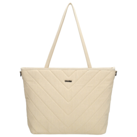 Charm London Hollywood schoudertas beige