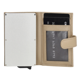 Double-D FH-serie safety wallet taupe