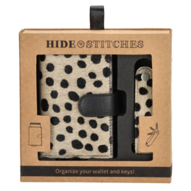 Hide & Stitches Wallowa safety wallet cheeta