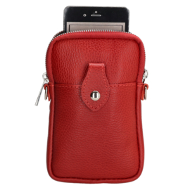 Charm London Elisa telefoontasje donker rood