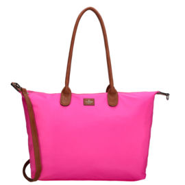 Charm London Buckingham handtas fuchsia