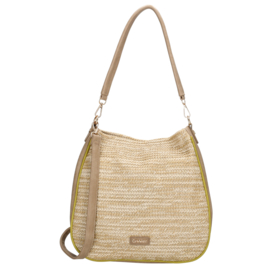 Charm London Endlebury schoudertas licht taupe