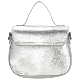 Charm London Kingsway schoudertas zilver